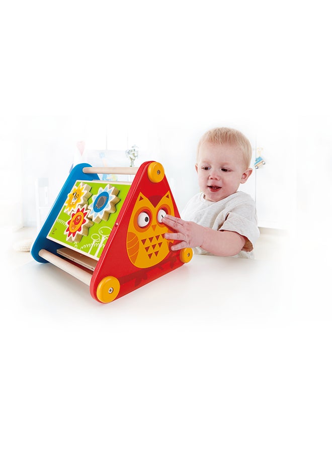 Take-Along Wooden Toddler Activity Skill Building Box