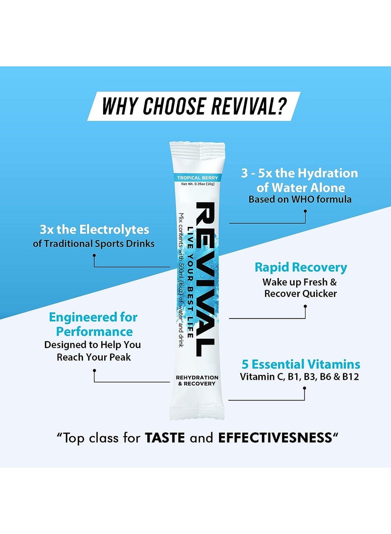 Revival Rapid Rehydration Electrolytes Powder Summer Fruit 30 Sachet