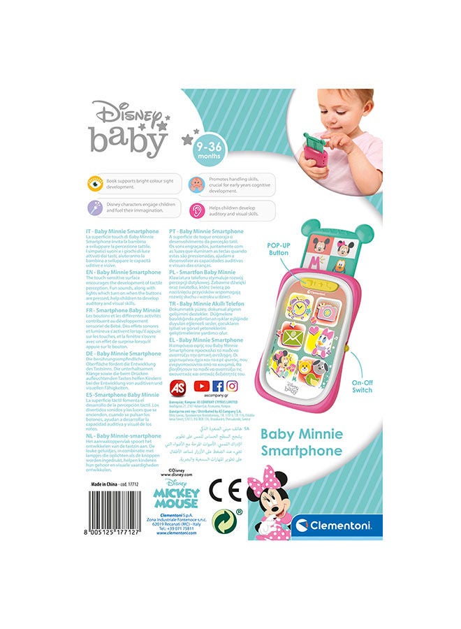 Baby Minnie Smartphone Light & Sound Battery Operated