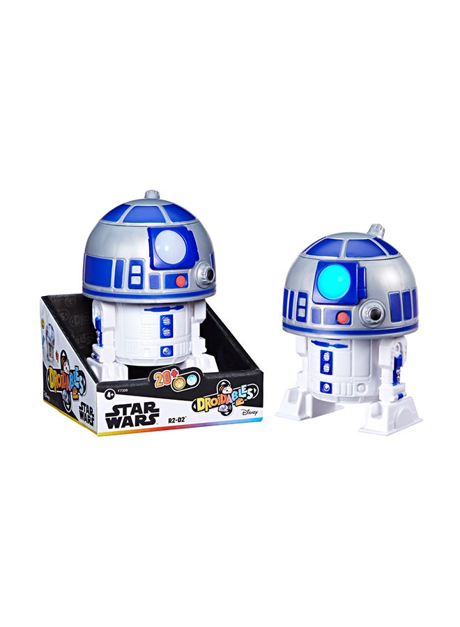 Droidables R2-D2, 4-Inch Star Wars Electronic Figure, Interactive Toys For 4 Year Old Boys And Girls