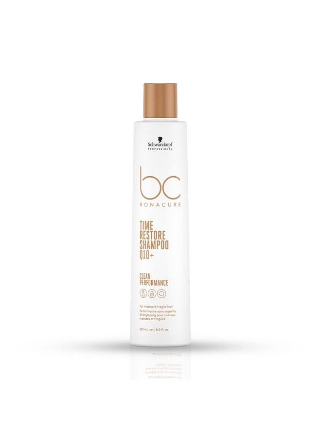 Bonacure Time Restore Shampoo With Q10+; For Mature Hair