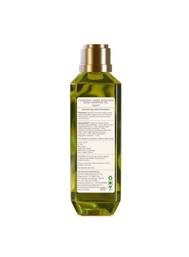 Ayurvedic Herb Enriched Head Massage Oil Japapatti;Improves Texture & Volume;Hair Oil For Men And Women