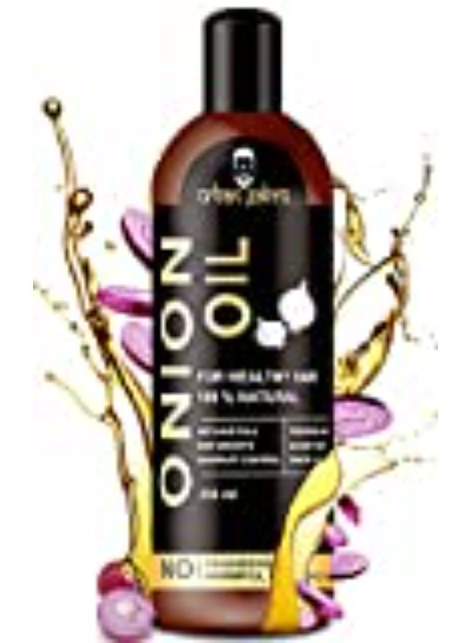 100% Natural Onion Oil For Hair Regrowth And Hair Fall Control - 250 Ml