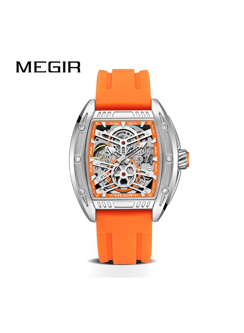 Men's Bucket Type Mechanical Luminous Waterproof Watch