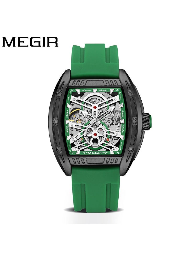 Men's Bucket Type Mechanical Luminous Waterproof Watch