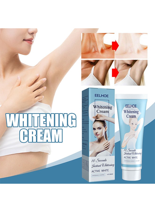 Body Whitening And Moisturizing Cream - Underarm Skincare Cream 60ML - Removes Skin Melanin And Smoother Skin