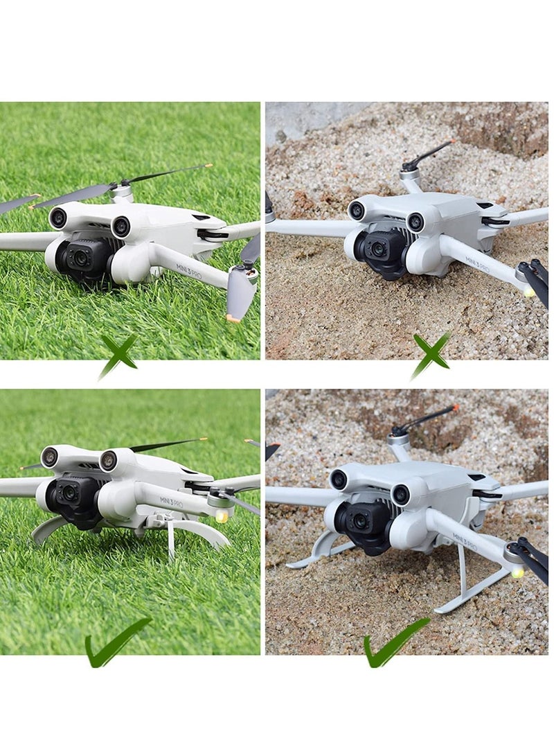 Landing Gear for DJI Mini 3 Pro, Foldable Mini 3 Pro Landing Leg, DJI Mini 3 Gear Height Extender Leg, DJI Mini 3 Pro accessories
