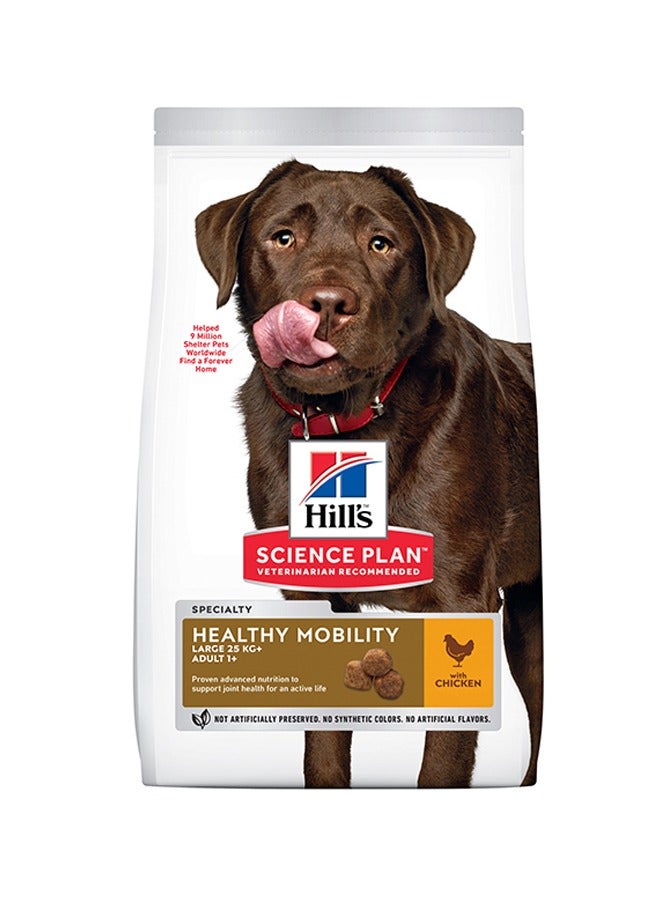Healthy Mobility Large Breed Adult Dog Food With Chicken - 14kg
