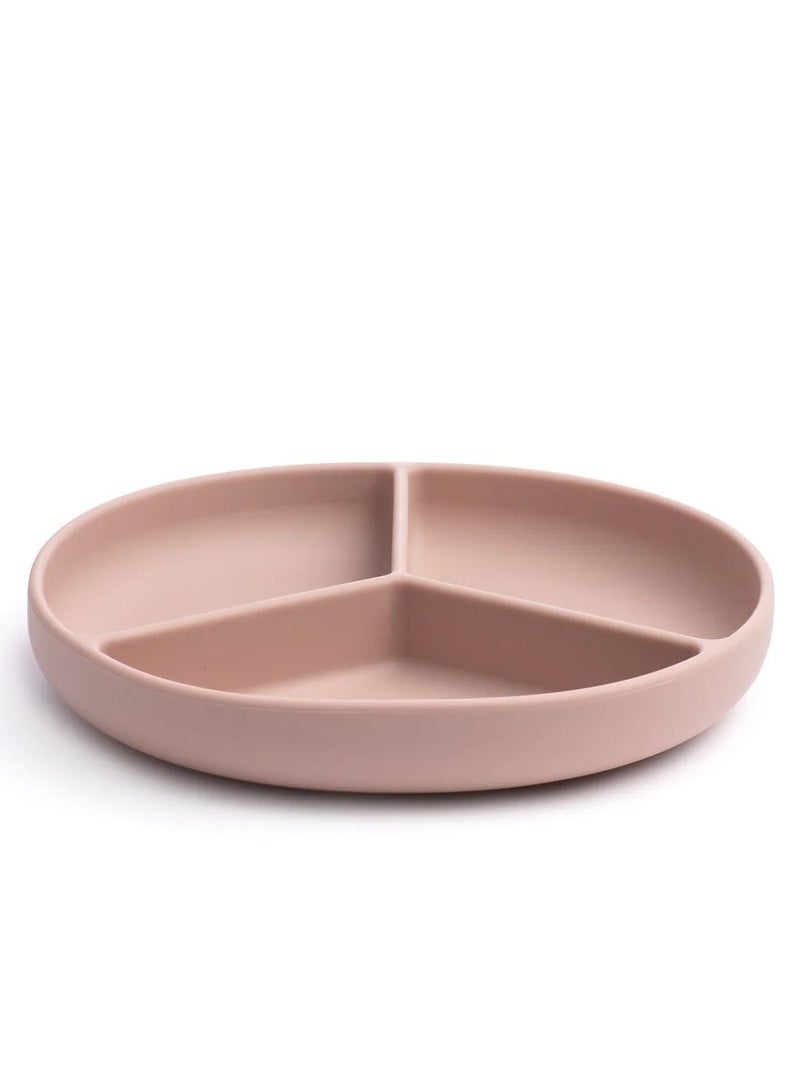 Pippeta Silicone Suction Plate For Infant - Ash Rose