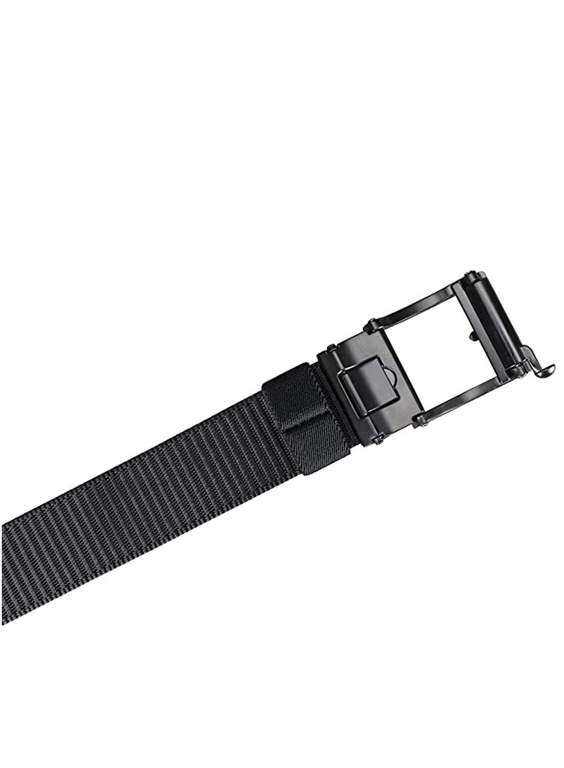 Belts for Men, Slides Men, Ratchet Belt Nylon Web, KASTWAVE Web Nylon Belts for Men Adjustable Automatic Slide Click Ratchet Golf Belt