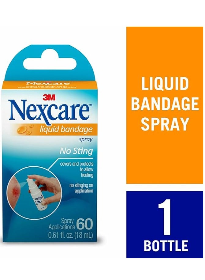 3M Nexcare Liquid Bandage Spray, 18 ml, 1/Pack