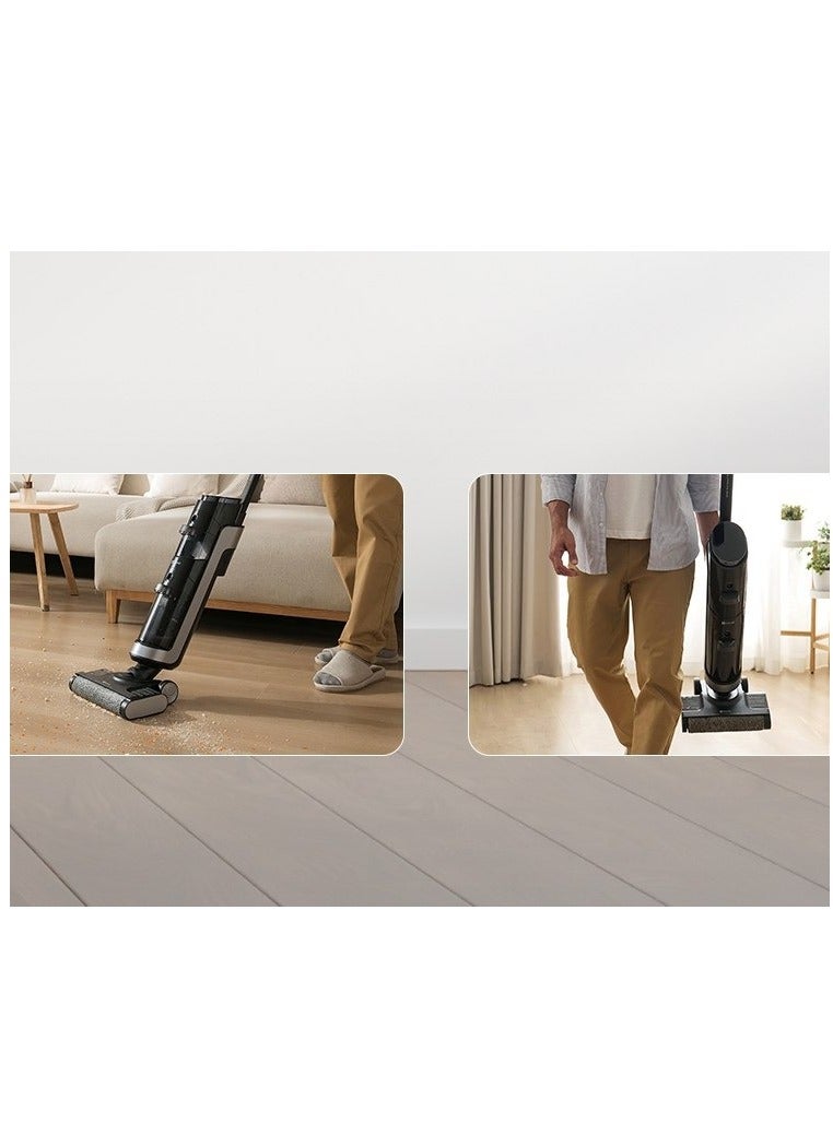 Ezviz RH1 Smart Cordless Wet & Dry Vacuum Cleaner, 45000RPM Fan Motor Speed, 4000mAh Battery Capacity, 700mL Clean Water, Black | CS-RH1