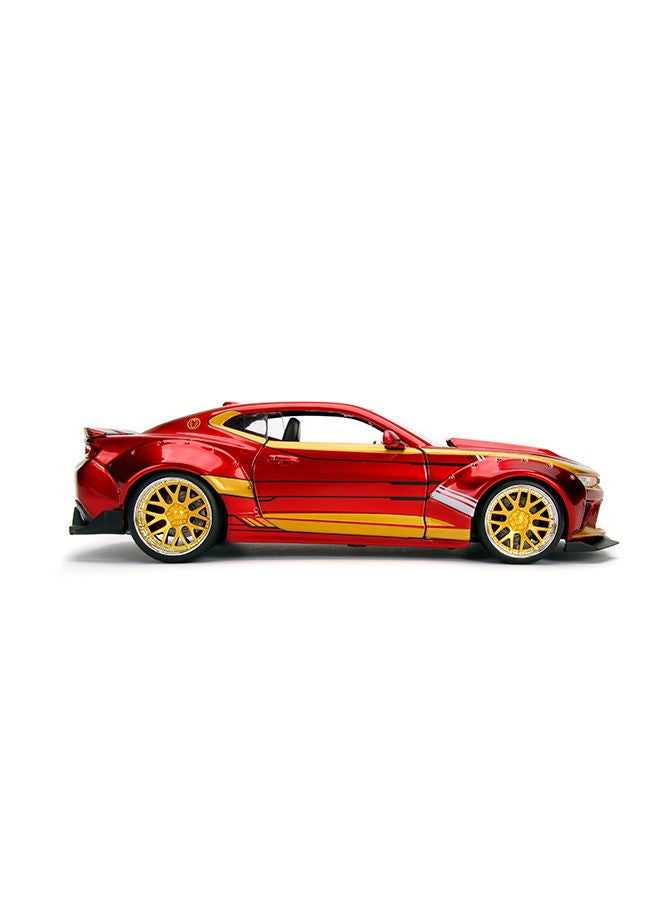Marvel Ironman 2016 Chevy Camaro Ss 1:24