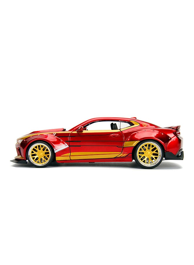 Marvel Ironman 2016 Chevy Camaro Ss 1:24