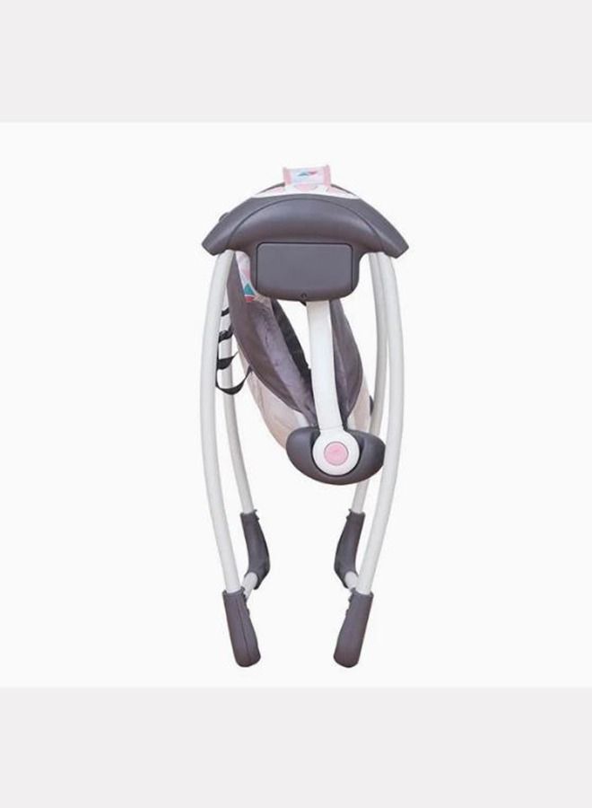 2-in-1 Compact Portable Automatic Baby Swing  Infant Seat,Includes Play Bar
