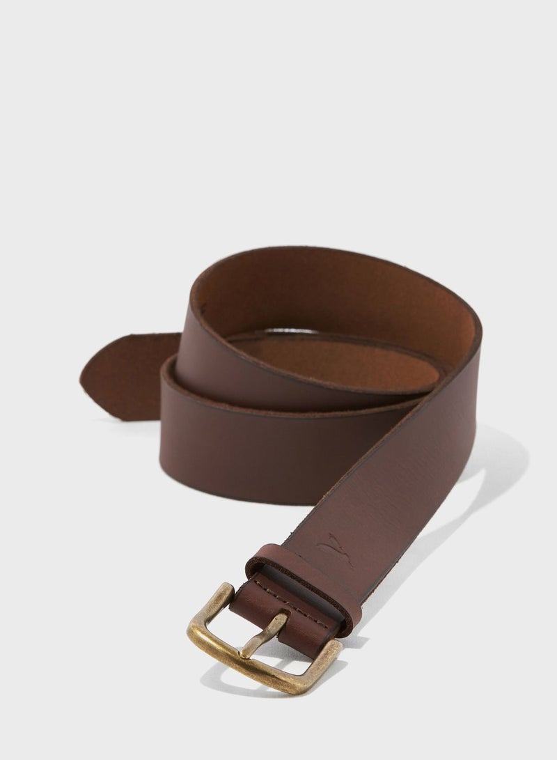 Casual Pu Allocated Hole Belt