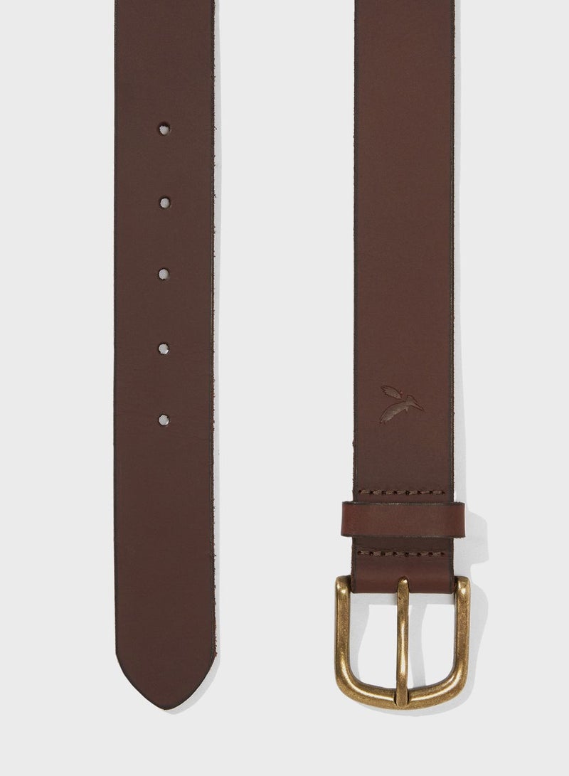 Casual Pu Allocated Hole Belt