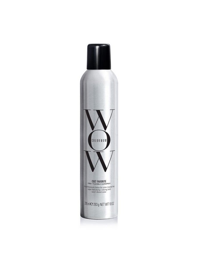 Cult Favorite Firm + Flexible Hairspray Lightweight Spray With All Day Hold; Humidity Resistance; Heat Protection + Uv Protection; Non Stiff Non Sticky; Brushable; Non Yellowing