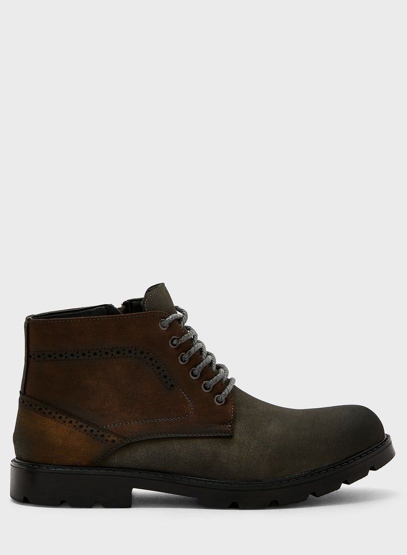 Casual Utility Boots
