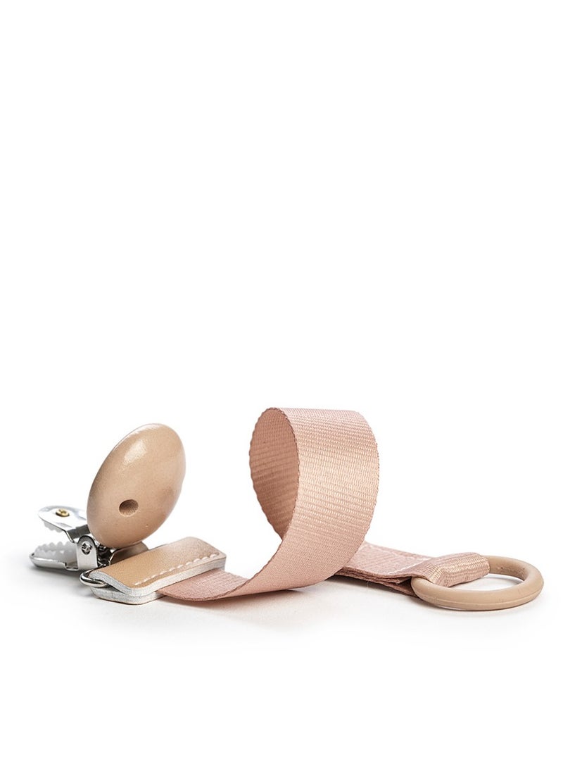 Elodie Details -  Woodelodie Pacifier Clip - Blushing Pink