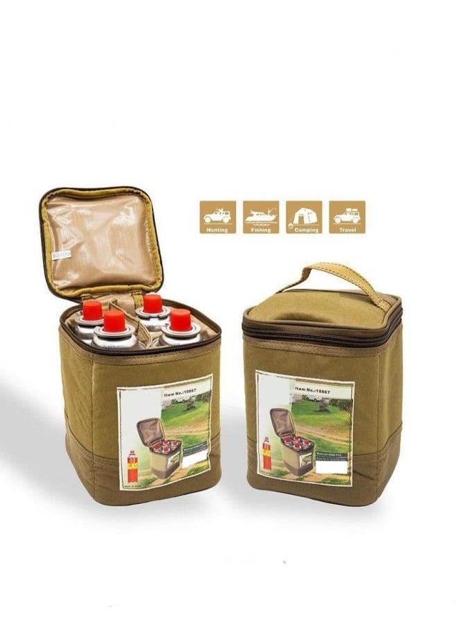 Outdoor Gases Cylinder Carrying Bag Camping Cooking Gases Tanks Protector Pouch Portable Storage Bags Lamp Packs