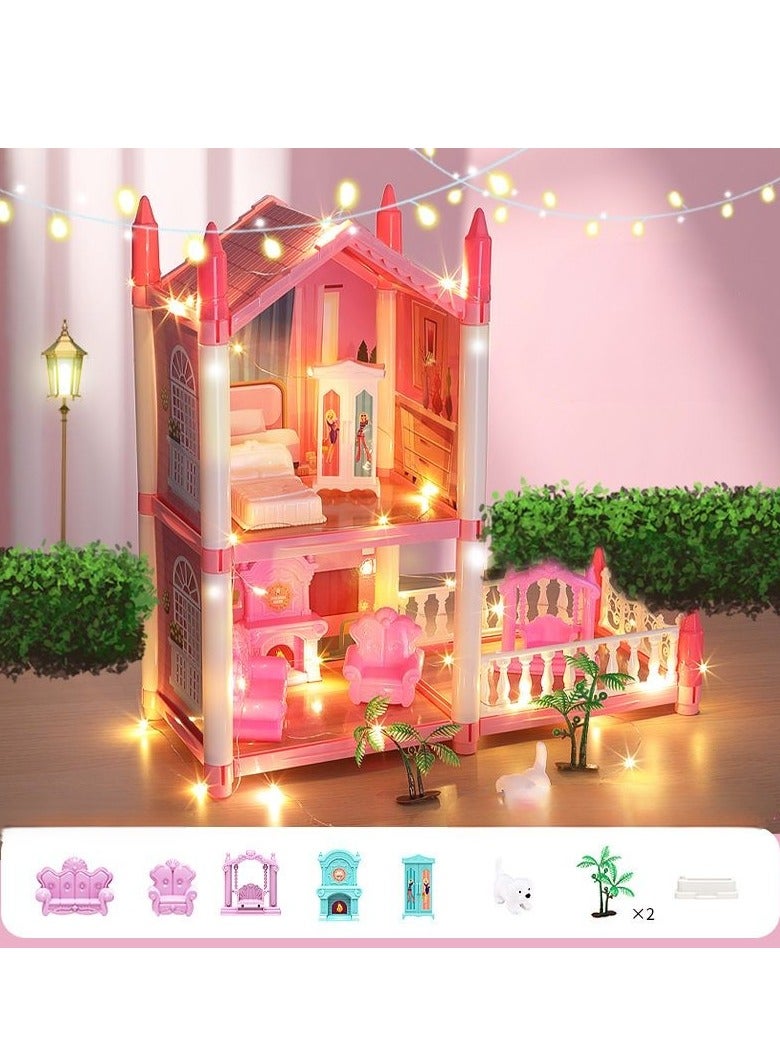Doll House Building Toys Girls Toddler DIY Ideas Gifts