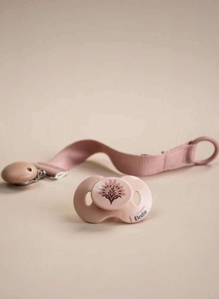 Elodie Details -Pacifier Clip Wood - Faded Rose