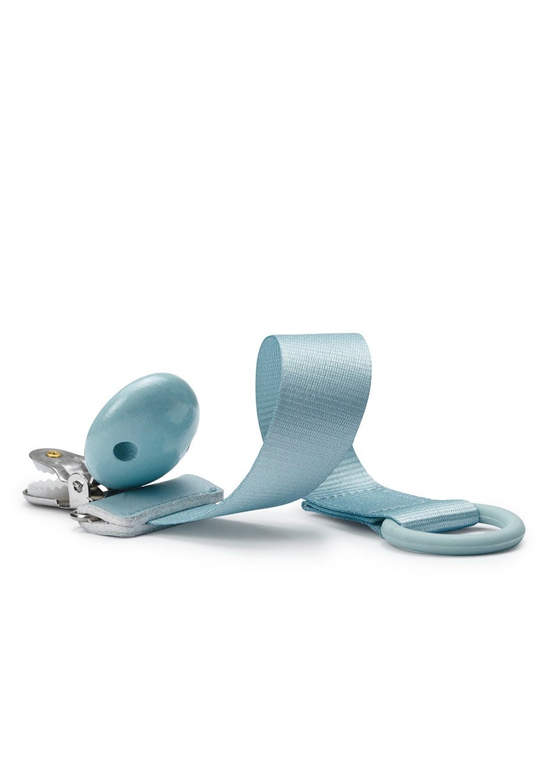 Elodie Details - Woodelodie Pacifier Clip - Aqua Turquoise