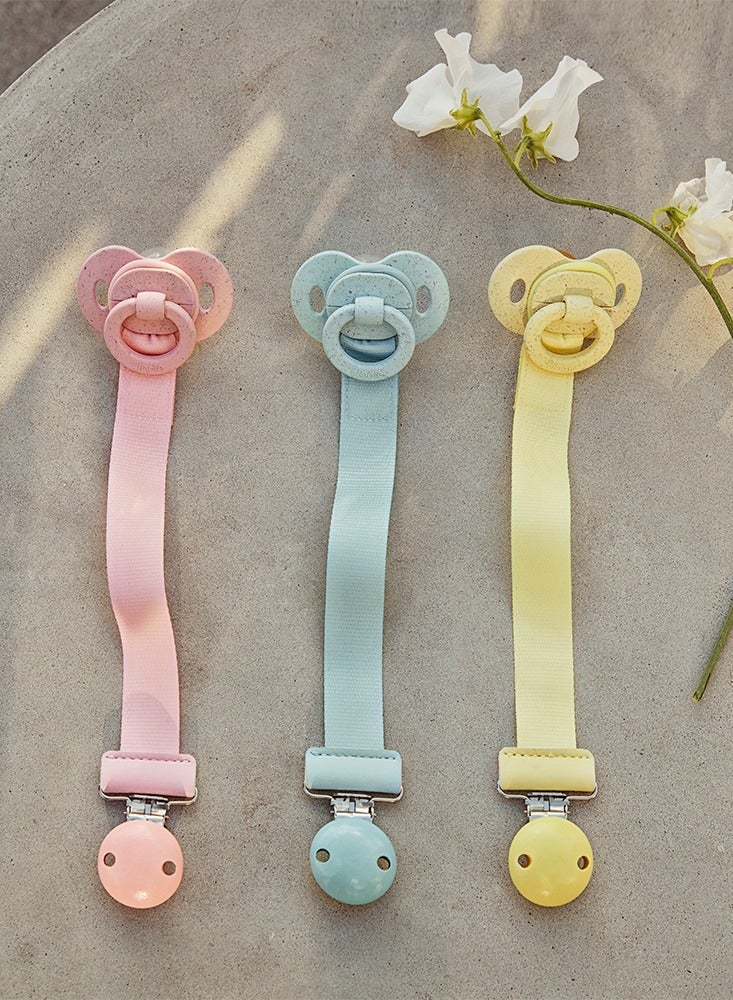 Elodie Details - Woodelodie Pacifier Clip - Aqua Turquoise