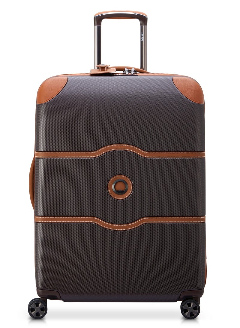 Delsey Chatelet Air 2.0 70cm Hardcase 4 Double Wheel Check-In Luggage Trolley Brown