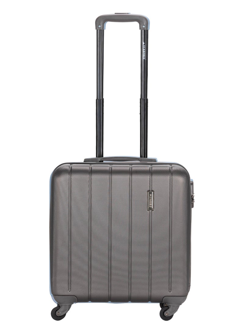 Single Hardside Spinner 4 Wheels Cabin Trolley Luggage With Number Lock 16 Inches