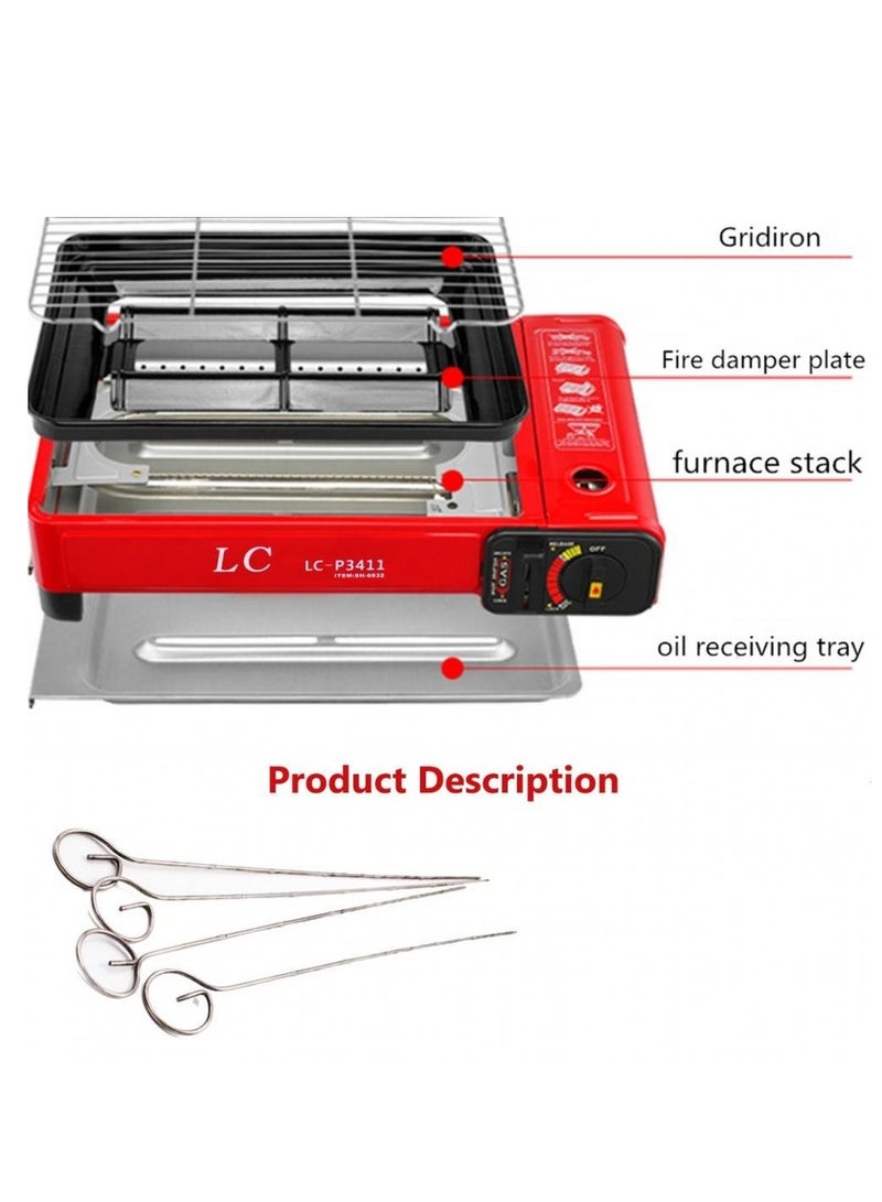 Portable Multi Use Gas Grill