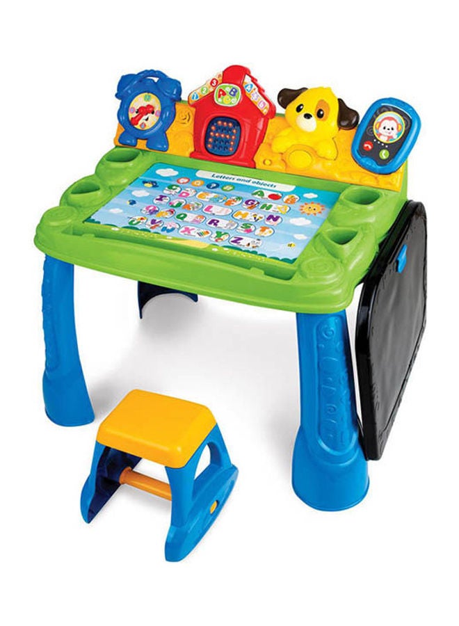 Smart Touch And Learn Activity Desk With Stool