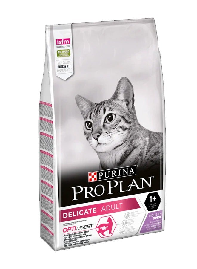 Pro Plan Delicate Cat Food with Turkey - 10kg