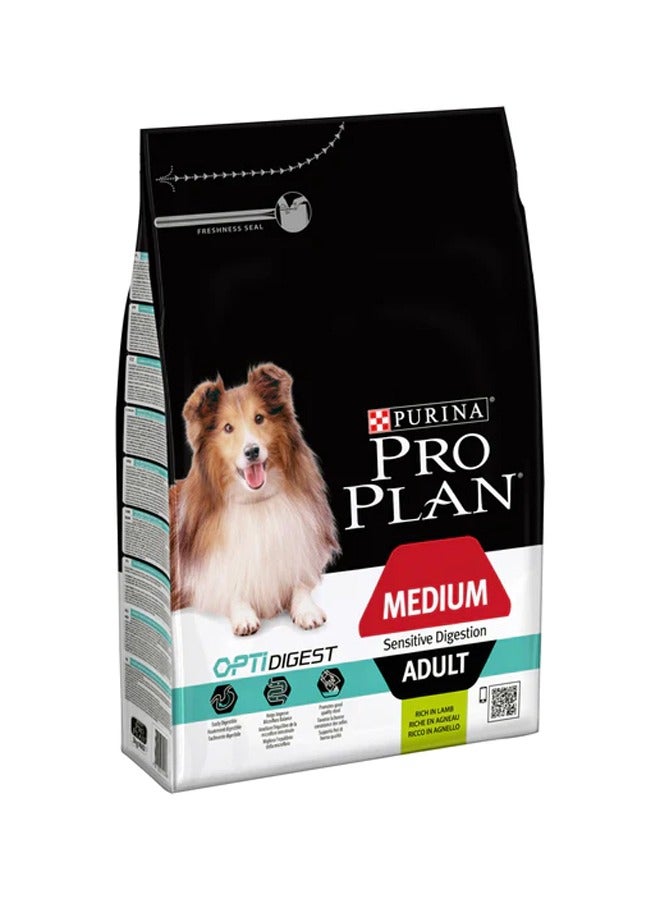 PRO PLAN MEDIUM ADULT Sensitive Digestion Dog Lamb XE - 3kg