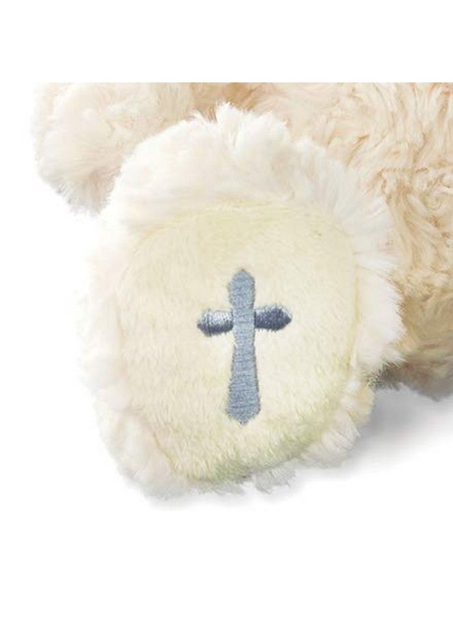 Nat And Jules The Lord'S Prayer Bear With Ribbon Cross Children'S Plush Stuffed Animal