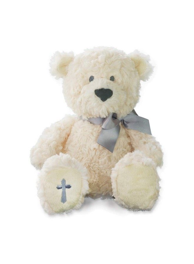 Nat And Jules The Lord'S Prayer Bear With Ribbon Cross Children'S Plush Stuffed Animal