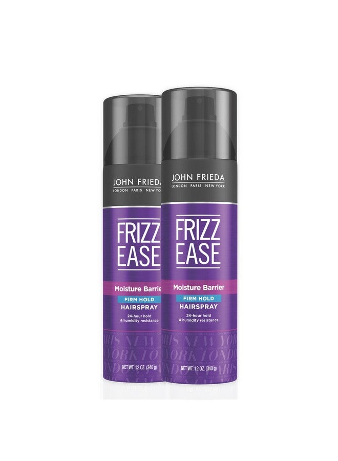 Anti Frizz Frizz Ease Hairspray Firm Hold Heat Protectant Spray Anti Frizz Hair Straightenerfor Dry Damaged Hair 12 Oz (Pack Of 2)