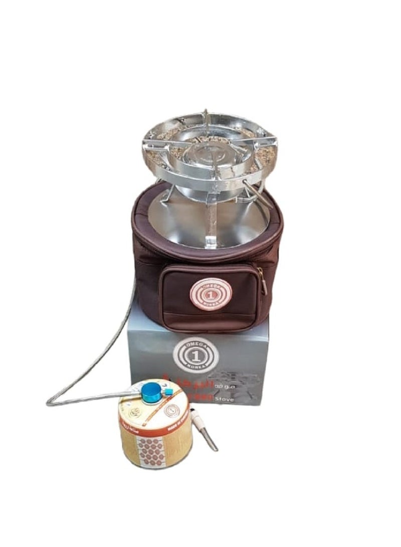 High Quality Mini Portable Gas Stove for Camping and Home with Carrying Case