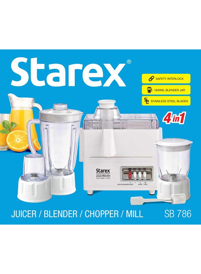 4-In-1 Juicer/Blender 1600.0 ml 400.0 W SB 786 White