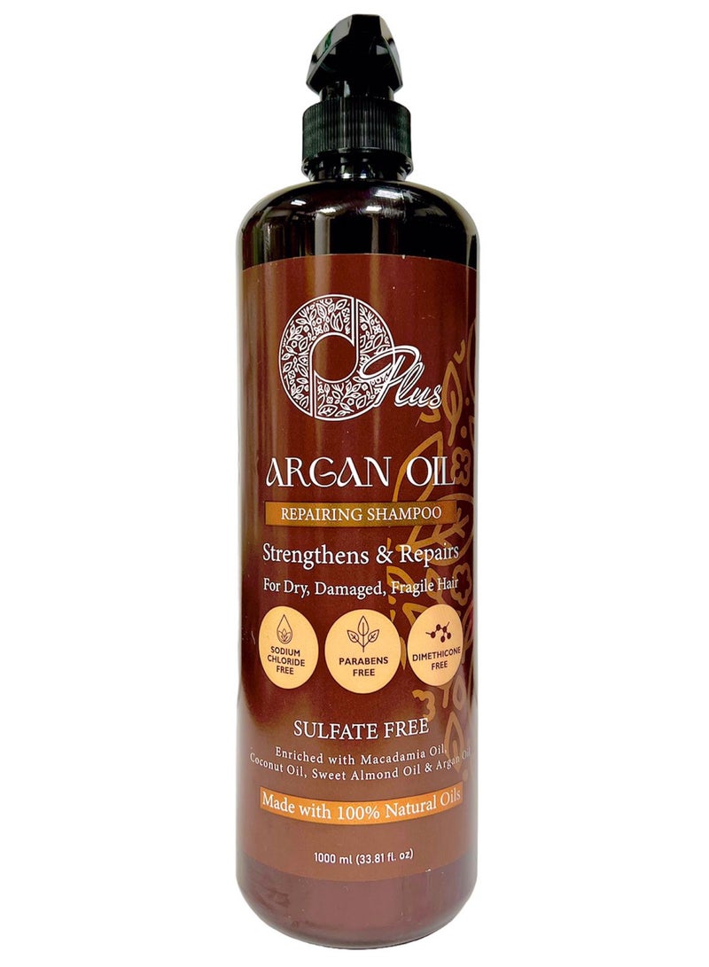 OPlus Argan Oil Sulfate Free Repairing Shampoo 1000ml