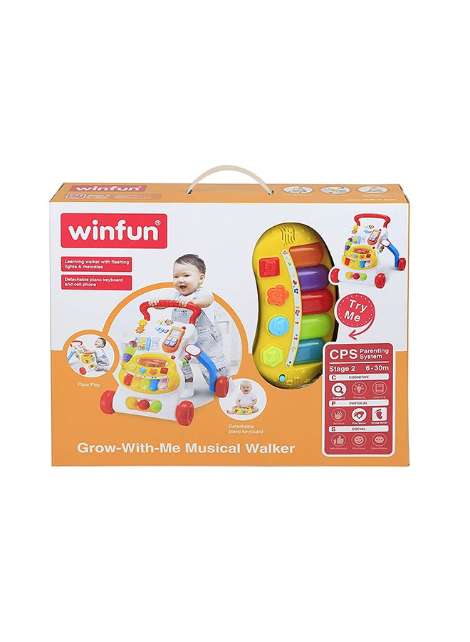 Grow With Me Musical Walker