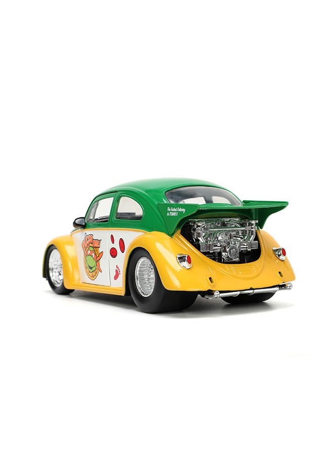 Ninja Turtles 1959 Vw Drag Beetle 1:24