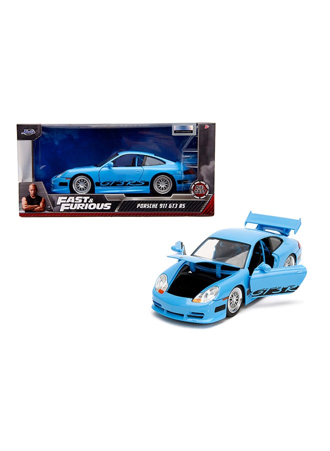 Fast And Furious Brian'S Porsche 996 Gt3 Rs 1:24