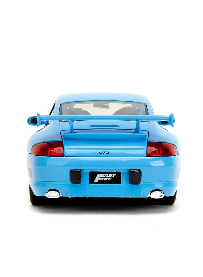 Fast And Furious Brian'S Porsche 996 Gt3 Rs 1:24