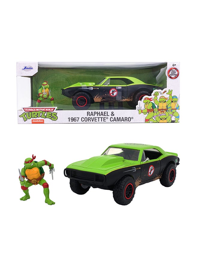 Ninja Turtles Raphael Chevy Camaro 1:24