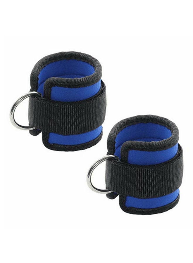 2-Piece Ankle Strap Belt Multi Gym Cable Leg Pulley