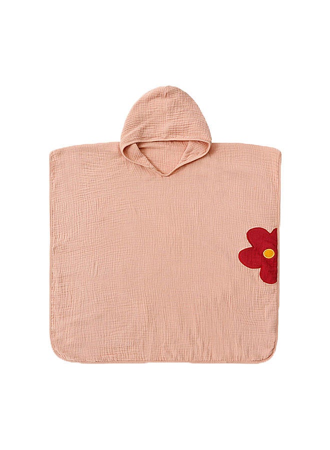 Baby Bath Towel with Hood Cotton Hooded Baby Towels Bath Wrap for Beach Shower for Kids Aged 0-6 Years