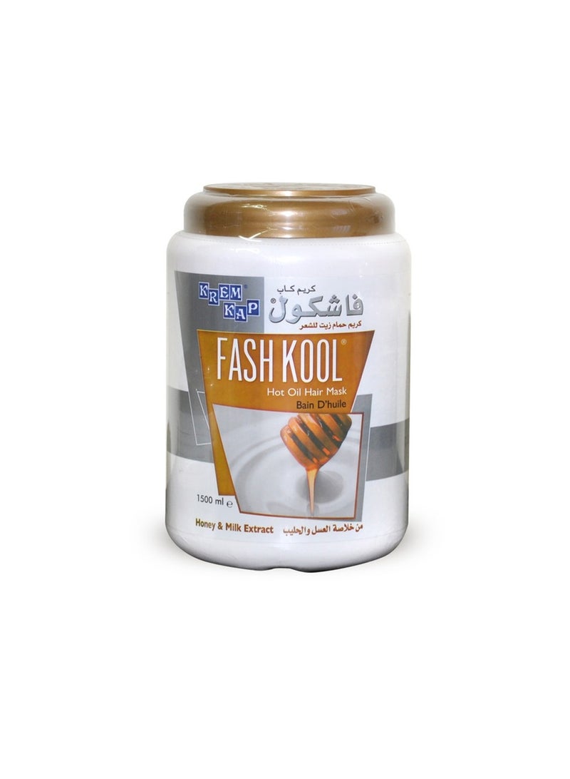 Fashkool Honey And Milk Extract Hot Oil Hair Mask 1500 Ml