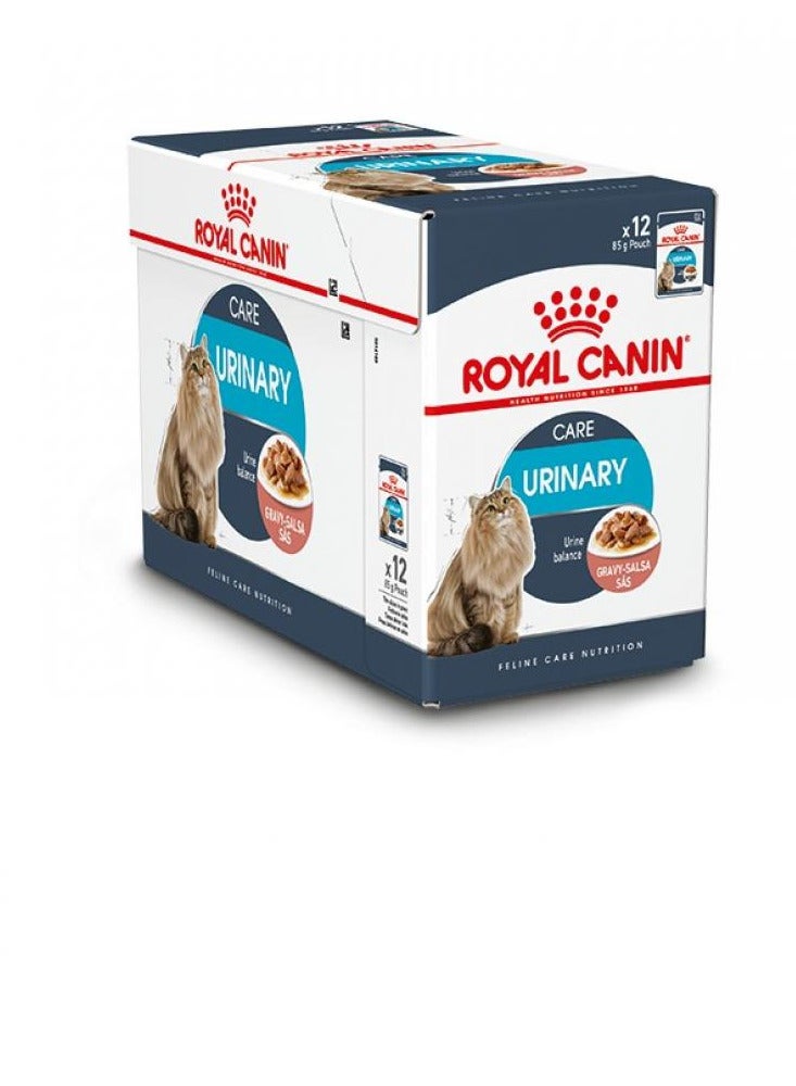 Royal Canin FCN Urinary Care Wet Food Pouches Box of 12x85g Feline Breed Nutrition Cat